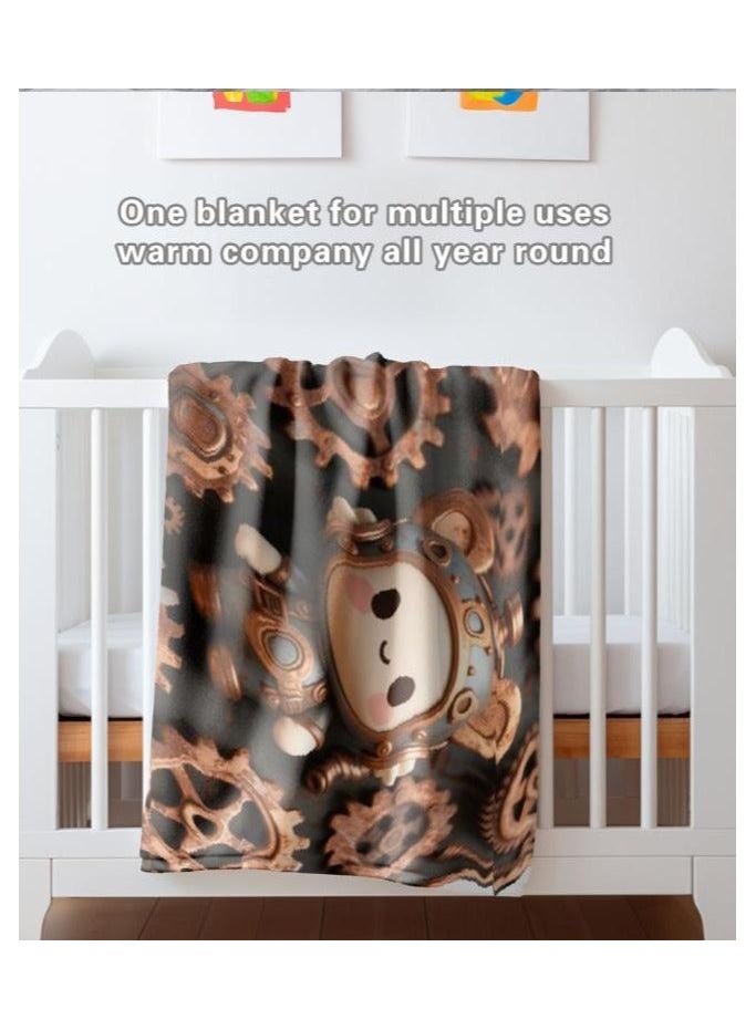 general Flannel thin blanket (warm and comfortable, suitable for sleep, gaming, dust removal and sandproof) 150cm*200cm - 171 - Image 5