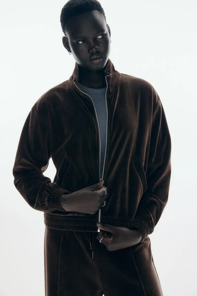 اتش اند ام جاكيت فيلور بسحاب