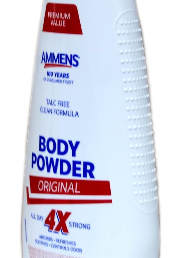 Ammens Original Body Powder - Talc Free, 11 oz - Image 3