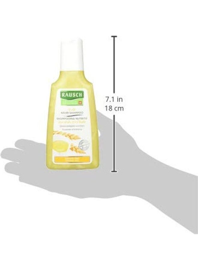RAUSCH Egg-Oil Nourishing Shampoo Yellow 200ml - Image 1