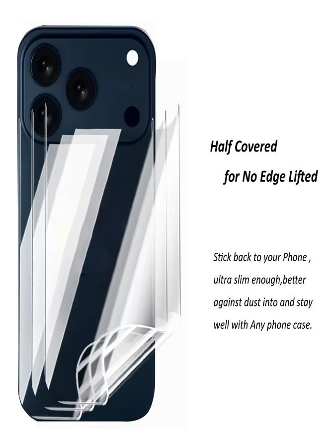 iyanzi For iPhone 17 Pro Back Screen Protector Ultra Thin Glossy Protective Film -2 Packs-High Transparency - Image 3