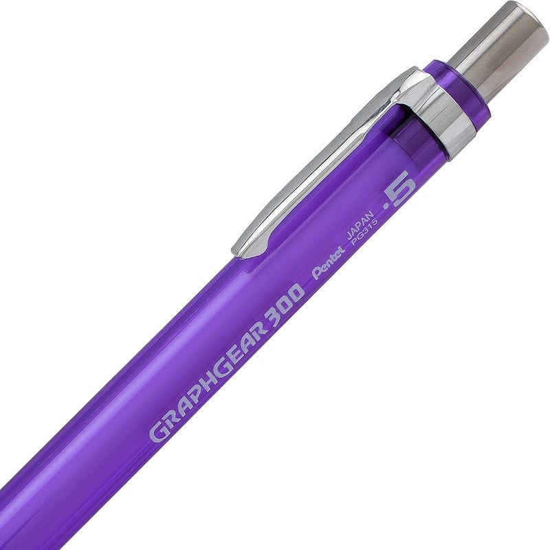 Pentel Graph Mechanical Pencil 0.5mm Violet - Image 2