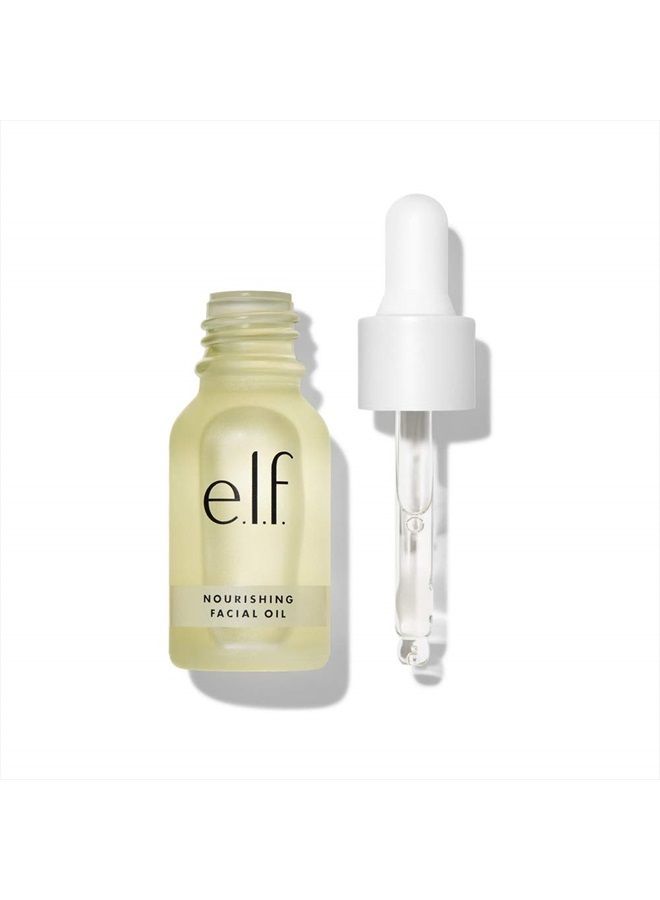 elf SKIN Nourishing Facial Oil, Moisturizing & Nourishing Formula, Infused With Rosehip Seed Oil & Jojoba Oil, Vegan & Cruelty-Free, 0.507 Fl Oz - Image 1