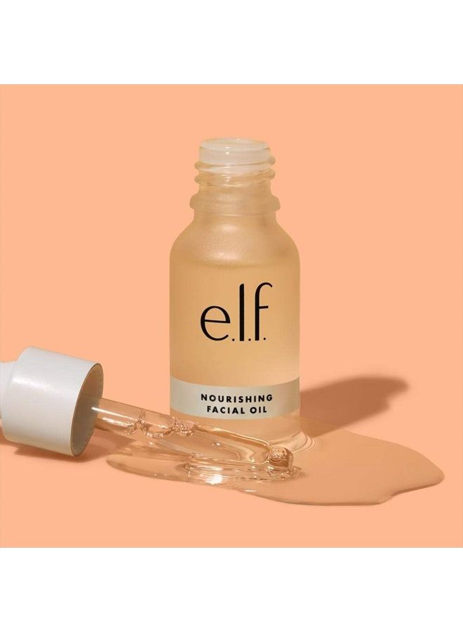 elf SKIN Nourishing Facial Oil, Moisturizing & Nourishing Formula, Infused With Rosehip Seed Oil & Jojoba Oil, Vegan & Cruelty-Free, 0.507 Fl Oz - Image 4