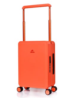 MORANO Lightweight modern Morano travel bag made of hard polycarbonate material Orange Size: 35 cm x 21 cm x 49 cm  - Image 1