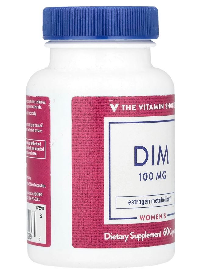 The Vitamin Shoppe كبسولات DIM للنساء 60 كبسولة - Image 2