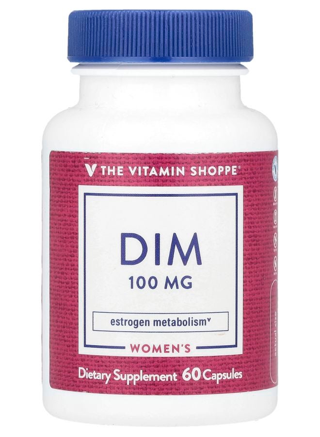 The Vitamin Shoppe كبسولات DIM للنساء 60 كبسولة - Image 1