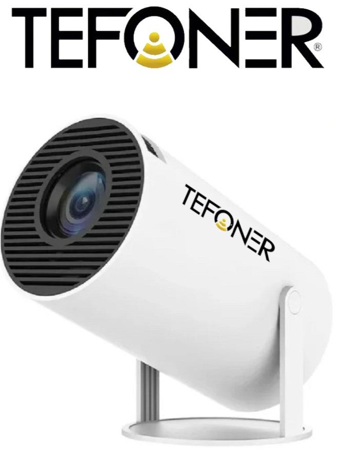 تيفونر بروجكتر جهاز عرض للجوال عالي الدقة 1280*768. بروجكتر 1280*768 مناسب لدراسة او الطلعات. بروجكتور قابل لعديل ب 210 درجة. جهاز عرض بروجكتر مزود بتقنية الواي فاي. بروجكتر صغير  بحجم (16*11*9). جهاز عرض بصوت سينما. - Image 1