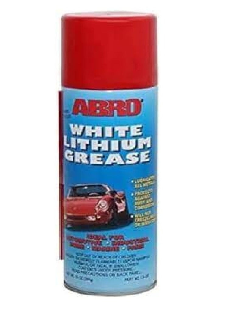 Abro Abro White Lithium Grease 284ml + Abro Silicone Spray for Battery Cable Lubrication 283ml - Image 3