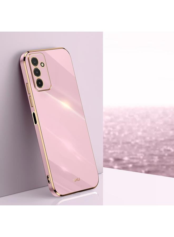 اس-توب جراب لهاتف Samsung Galaxy F13 4G من XINLI بحافة مستقيمة 6D مطلي بالكهرباء من مادة TPU - Image 1