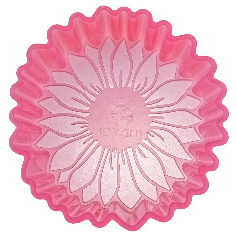 MUBYOK (300 Design Optional) MUBYOK M09 Sunflower Silicone Freshie Mold for Baking Aroma Beads Car Freshie Supplies - Image 1