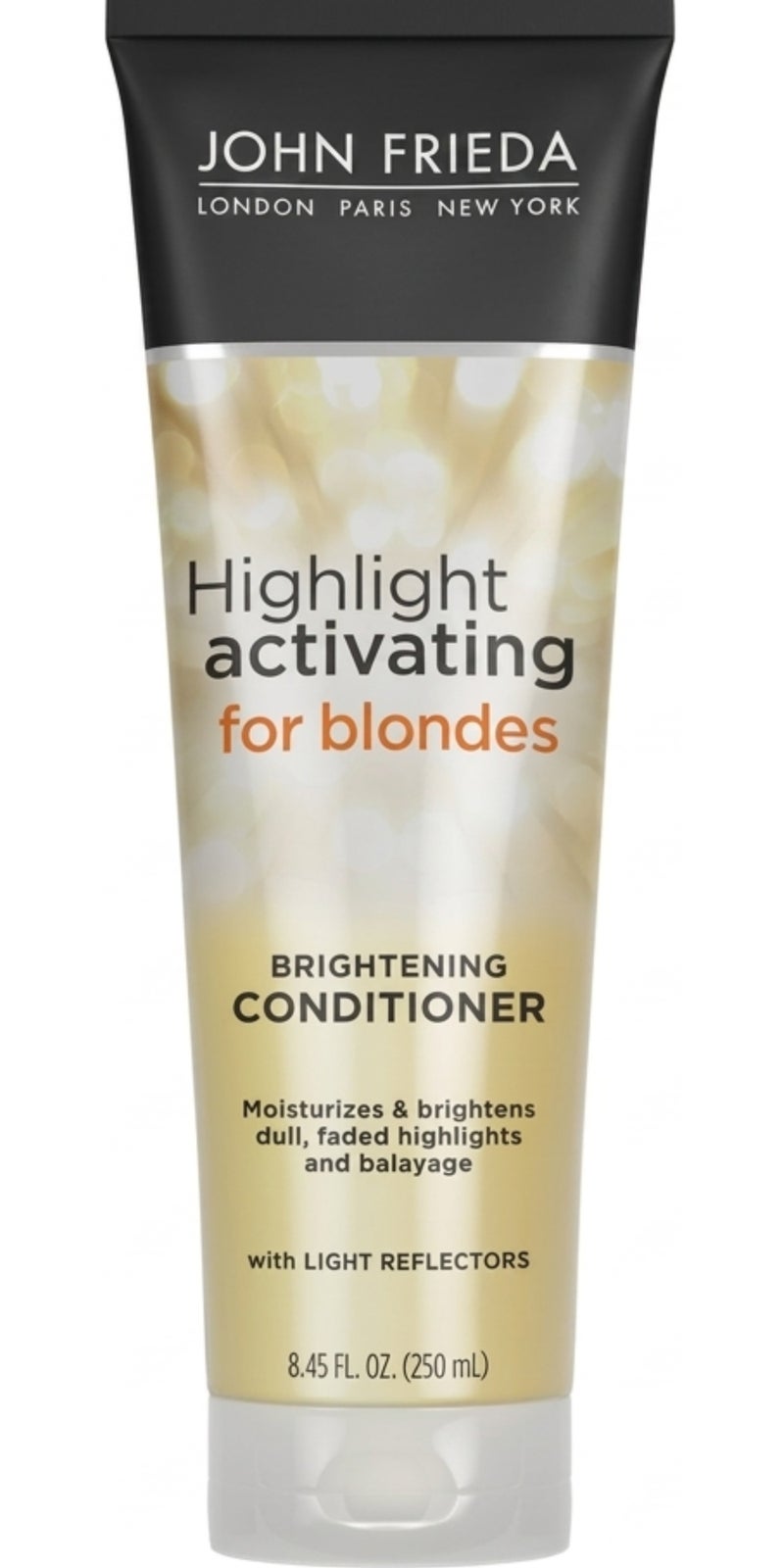 John Frieda Highlight Activating for Blondes Brightening Conditioner with Light Reflectors 250ML - Image 1