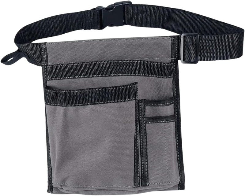 Tool Apron Belt Waist Utility Waists Pack Heavy Duty Gifts Waitress Accessories Bag Gray for Carpenters Farmers Gardeners - Image 1