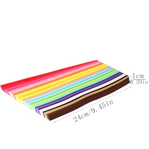 Niidder Star Origami Paper, DIY origami paper star strips(27-Color 1030 sheets) - Image 2