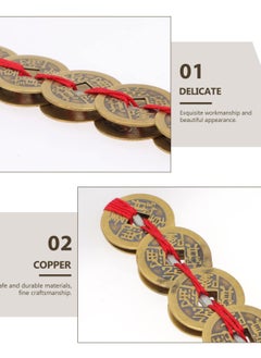 SYOSI Chinese Feng Shui Coins I Ching Coins Lucky Coins Fortune Coins for Health Success and Wealth Decoration  - Image 3