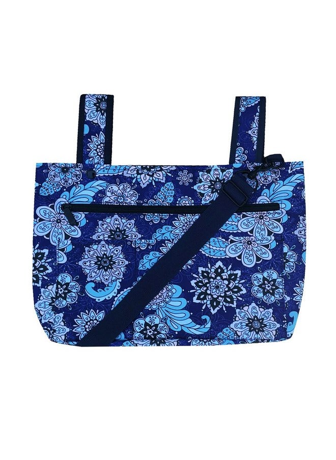 Two Lumps of Sugar - Two Lumps of Sugar Midnight Shadow Snapster Versatile Bag - Attach to Walkers, Strollers, and Shopping Carts, Converts to Cross-Body Bag for Easy Access and Convenience - Image 1