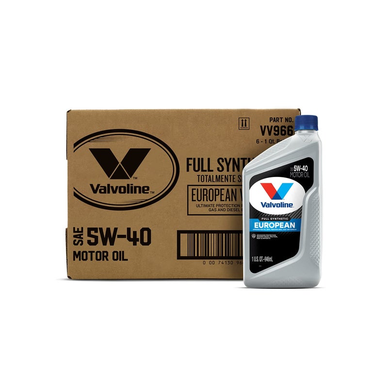 Valvoline - VV966-CS 5W-40 MST SynPower Full Synthetic Motor Oil - 1qt (Case of 6) (VV966-6PK) - Image 3