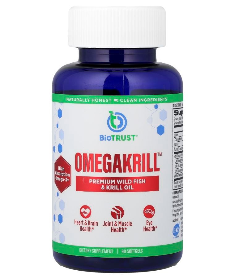 BioTrust OmegaKrill™ 90 Softgels