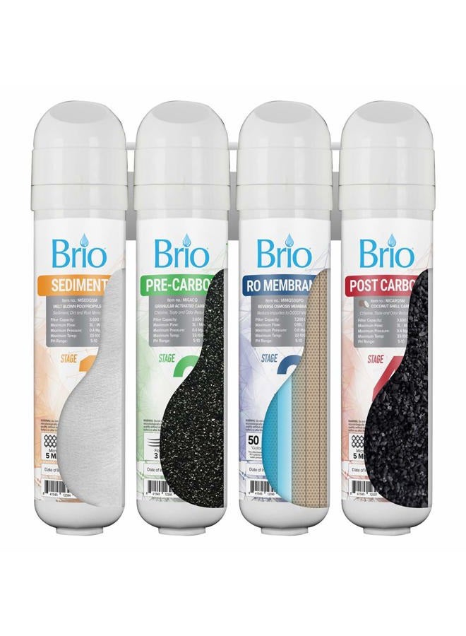 Brio 4 Stage RO Water Cooler Filter Replacement Kit - for Model CLPOUROSC420RO - Image 4