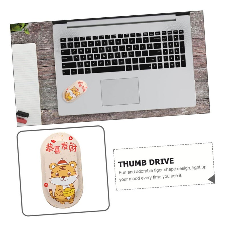 64gb Flash Drive USB Memory Stick Tiger Design Storage For Computer Laptop - Image 4