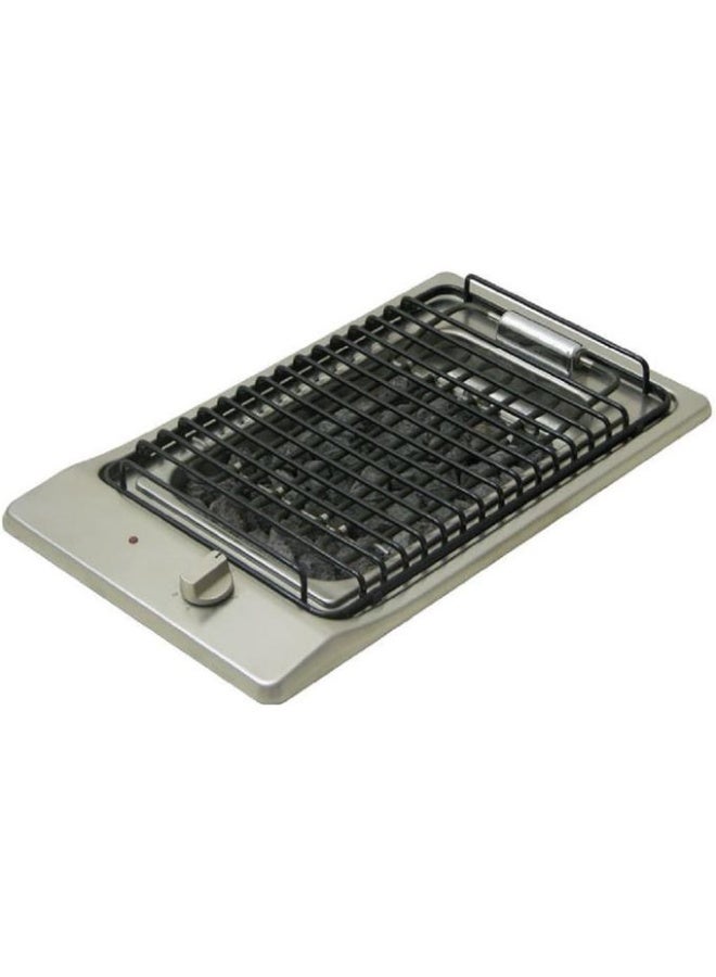 كيتشن لاين شواية كيتشن لاين كهربائية مدمجة، 30 سم، 2400 واط، فضي/أسود ، ZP.BN002 - Image 1