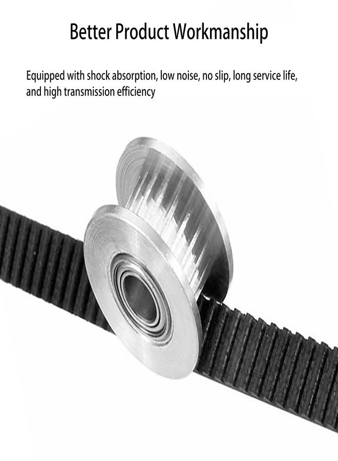 CNZTHDY 3D Printer 5 Meters GT2 Timing Belt and 10pcs Copper Buckles for Neptune 4 Plus/ 4 Max/Ender 3/Ender 5/CR-10/10S/Anycubic Kobra Max/Anet A8, 3D Printer Accessories Parts with 2mm Pitch and 6mm Wide - Image 4