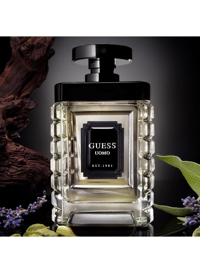 GUESS بخاخ جسم معطر للرجال من أومو، 6.0 أونصة سائلة - Image 2