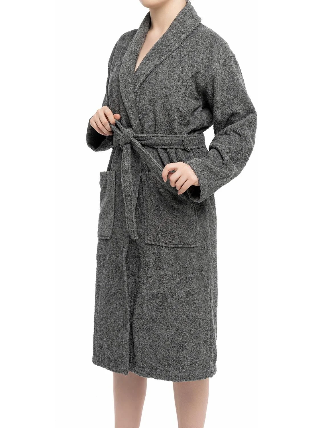 Soley | Minerva | Extra Soft 100% Cotton Women's / Men's Unisex Bathrobe