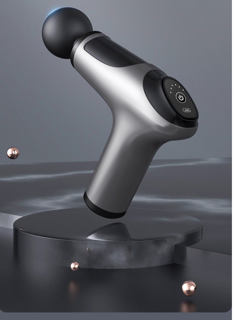 GUDOO Massage Gun Deep Tissue Muscle Massager for Athletes Portable Massage Device for Pain Relief with 6 Speeds and 4 Accessories  - Image 2