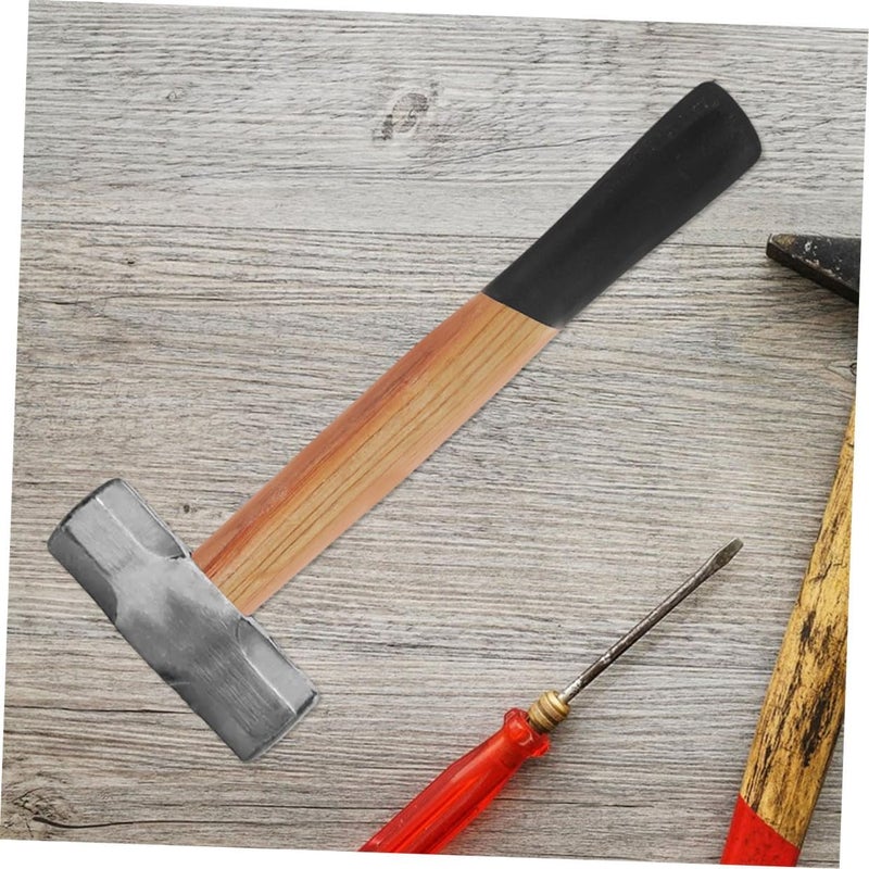 Kisangel Replacement Wooden Handle for Hammer and Camp Axe 1000g Stone Mason Hammer Handle for Outdoor and Landscaping Tools - Image 5