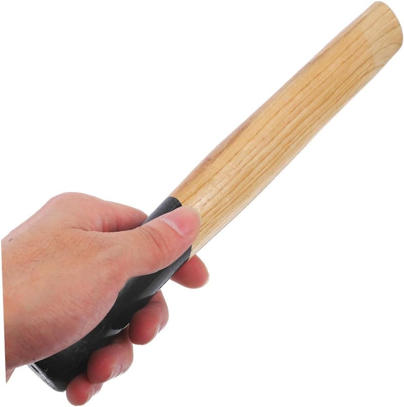Kisangel Replacement Wooden Handle for Hammer and Camp Axe 1000g Stone Mason Hammer Handle for Outdoor and Landscaping Tools - Image 3