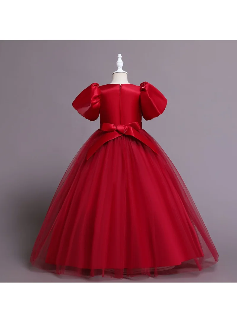 D'Daniela Embroidered Tulle Dress