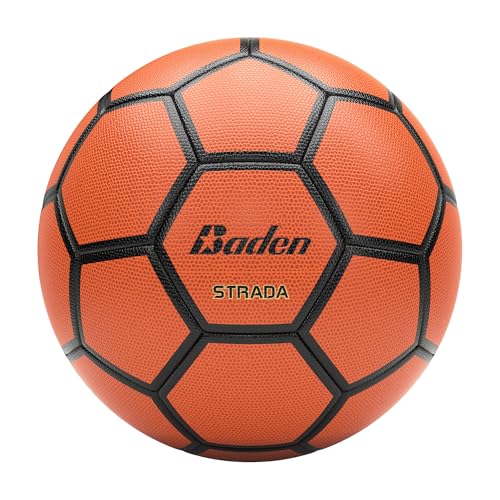 Baden Strada Freestyle Soccer Ball | Thermo Bonded for Superior Durability | Ideal for Training and Competitive Play | Size 5 - Image 1