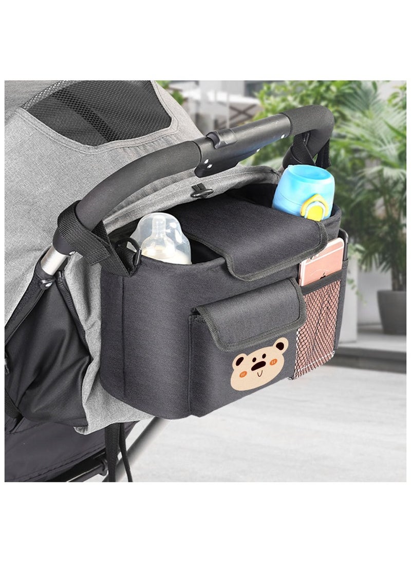 Generic - Diaper Bag, Multi-Functional Large-Capacity Stroller Hanging Bag – Mommy Backpack for Baby Essentials, Travel Storage Organizer - Image 1