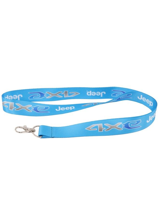 Jeep 4Xe Logo Lanyard Badge Holder With Swivel Lobster Clasp Keychain Holder - Image 1