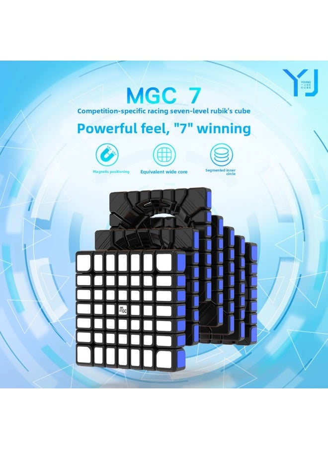 null - Yongjun MGC Magnetic 234567 Rubik's Cube Competition Puzzle Racing Twist's Cube Toy-Color:MGC2 Elite Second-order Magic Cube Magnetic Version [color]] - Image 1