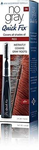 No Gray Quick Fix Instant TouchUp for Gray Roots Set of 1 Red