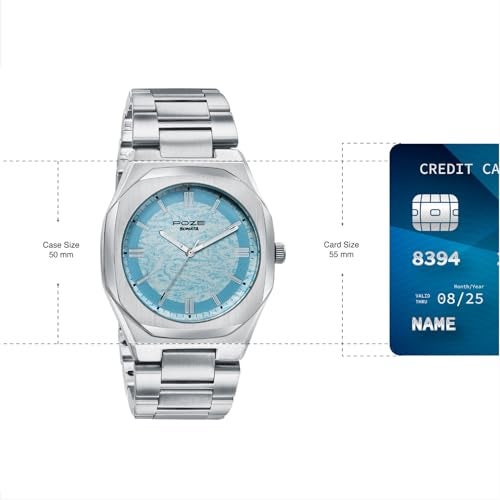 Sonata ساعة سوناتا بوز 7 التناظرية بقرص أزرق وحزام معدني أزرق للنساء - SP70098SM01 - Image 3