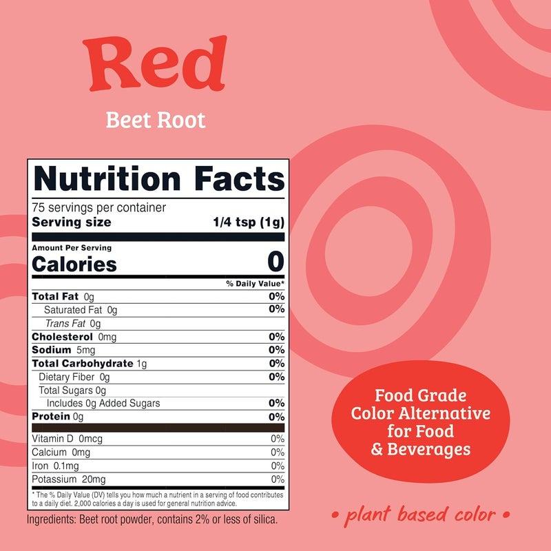 Nutricost Red Beet Root Powder Food Coloring - Image 2