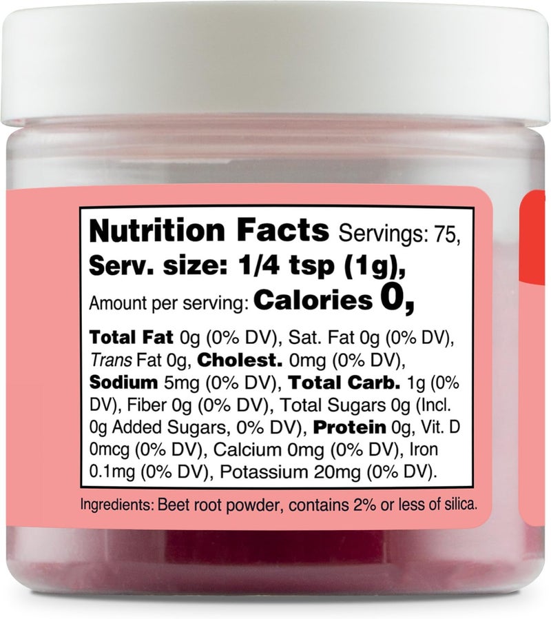 Nutricost Red Beet Root Powder Food Coloring - Image 4