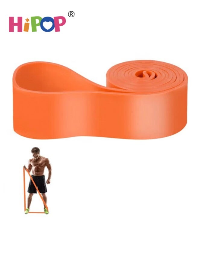 HIPOP 170-230 Lbs Resistance Band,Pull Up Assistance Band for Legs,Working Out,Muscle Training,Yoga,Shape Body,Men Women (Orange) - Image 1