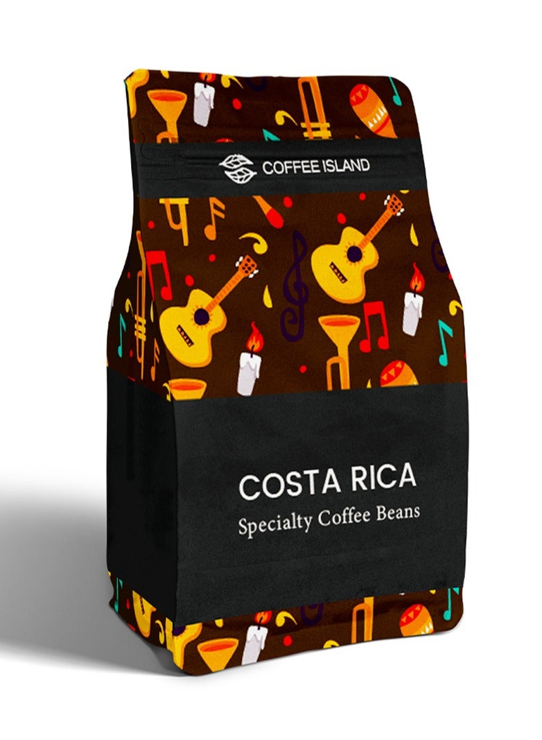 Tealand Coffee Island Costa Rica Specialty Coffee, 100% Arabica, Medium Roast, Confectionery And Fruity Flavor Profile, SCA Score 86, 250 Gram  - Image 1
