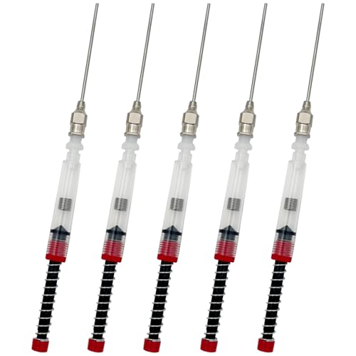 Ceemiaa 5-Pack Fountain Pen Ink Syringe Fillers – Spring Converter with Removable Blunt Needle Tip for 3.4mm Fountain Pen Converters - Image 1