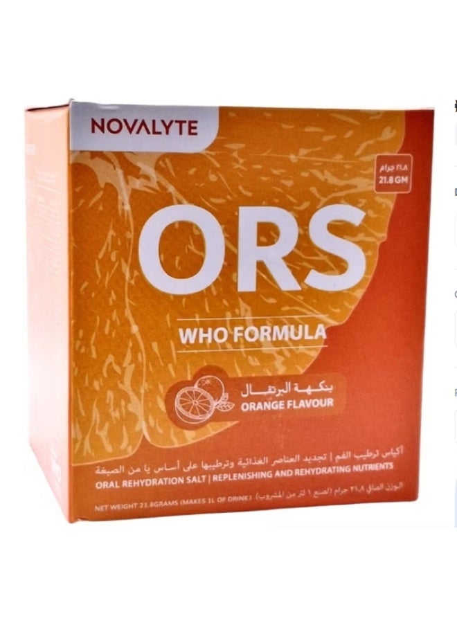 NOVALYTE ORS 21.8 GM ORANGE FLAVOUR