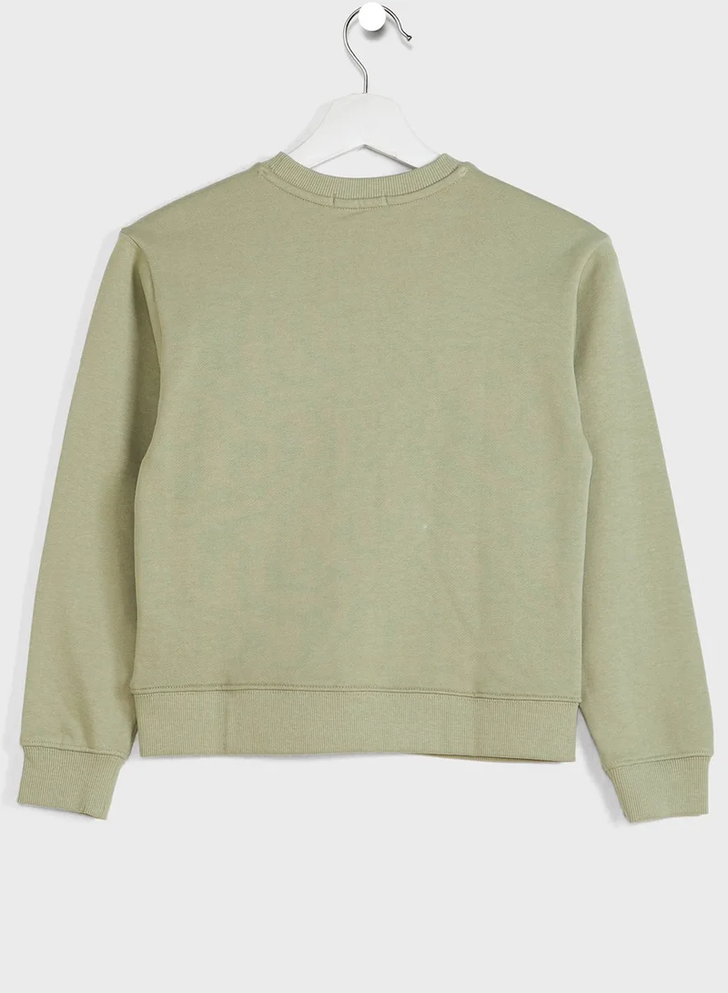 Calvin Klein Jeans Youth Logo Sweatshirt