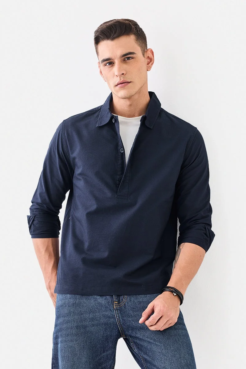 سنيتش قميص بولو قطن % بقصة عادية