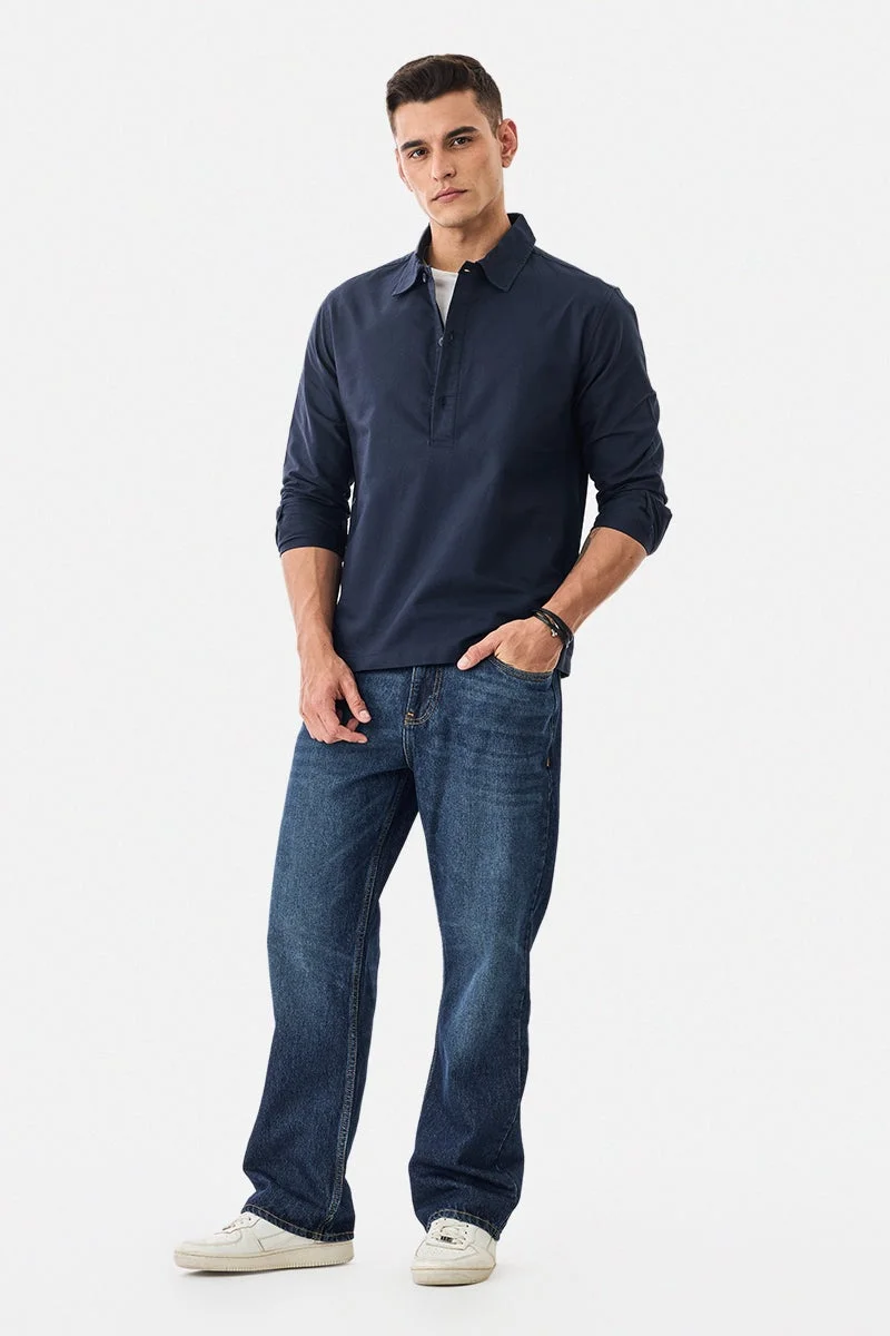 SNITCH Regular Fit 100% Cotton Polo Shirt