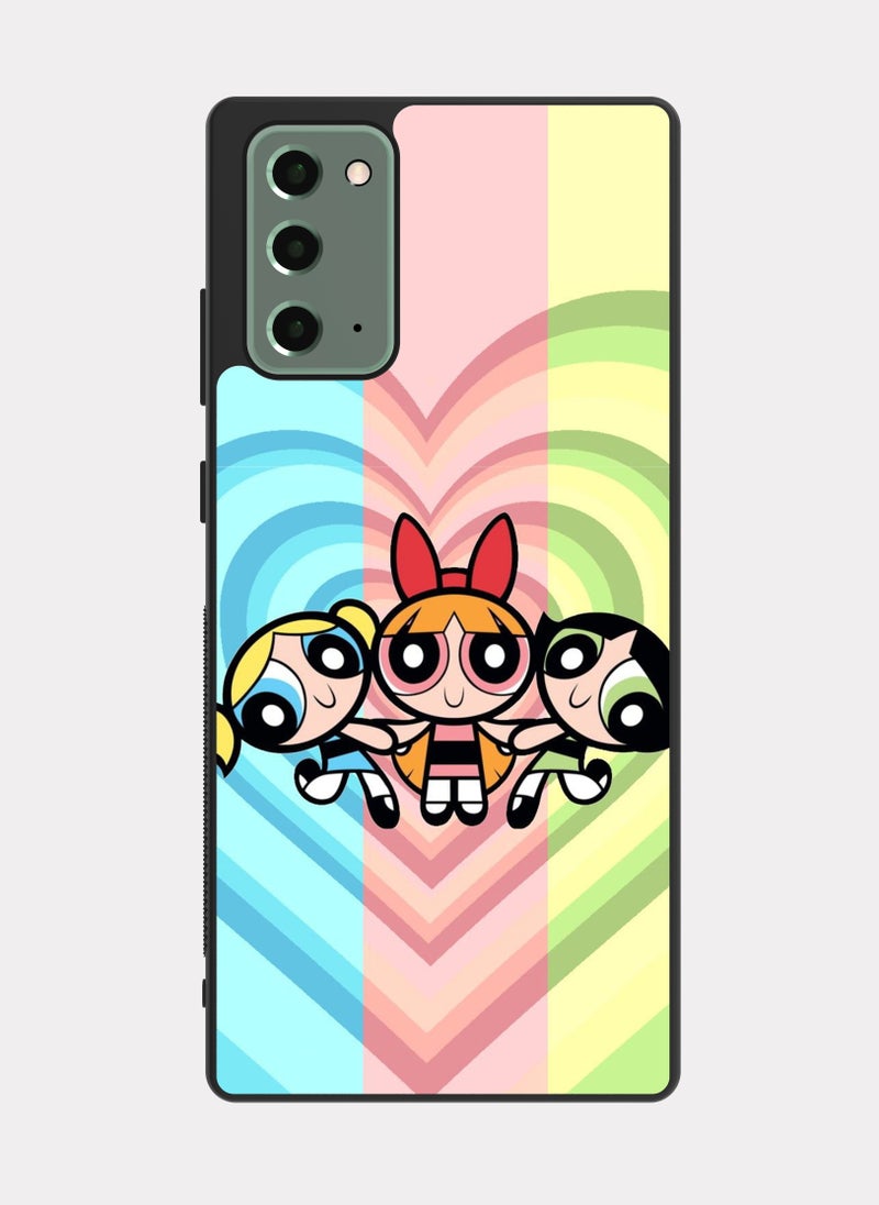 بكسلات كفر سامسونج جالكسي نوت 20 فتيات القوة قلب - Image 1