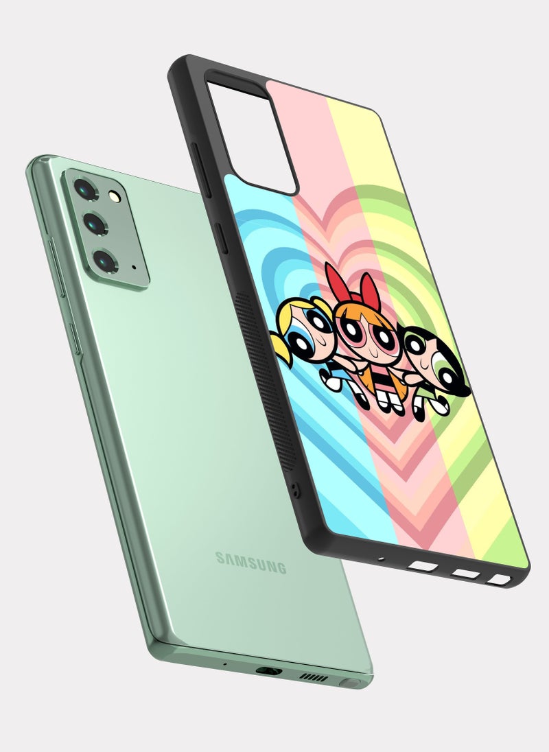 بكسلات كفر سامسونج جالكسي نوت 20 فتيات القوة قلب - Image 2