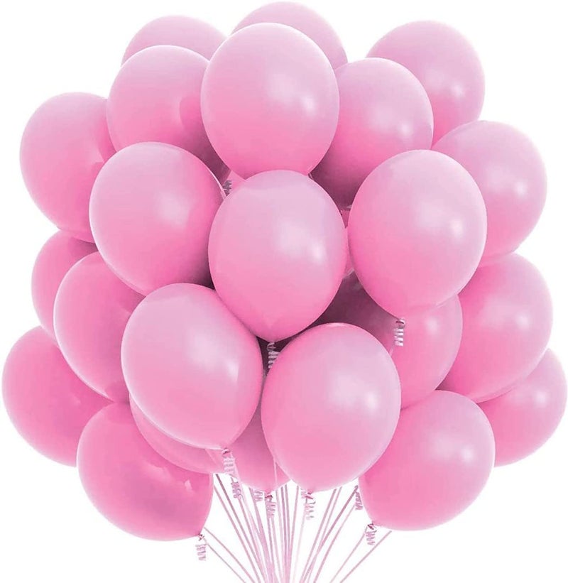Crackles Pink Metallic Balloons for Happy Birthday Decorations,Baby Shower,Party Supplies,Bachelorette Bride to be 50 PC - Image 5